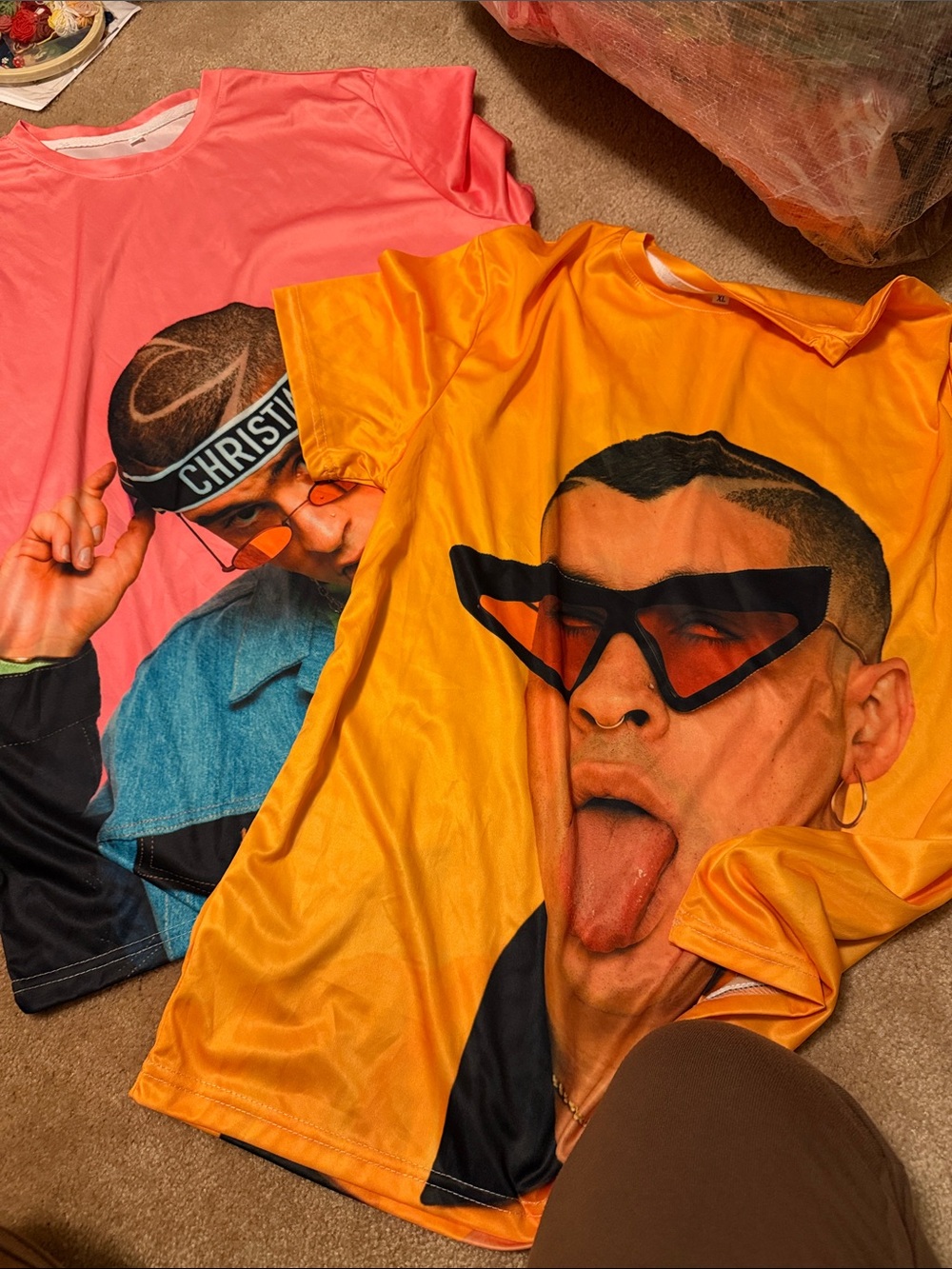 2 bad bunny shirts